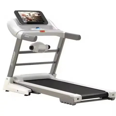 적응형 속도 접이식 전기 런닝 머신 1-12km/h 런닝머신을 갖춘 운동 피트니스 접이식 런닝머신