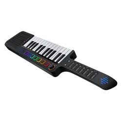 Stringless Fusion Guitar Portable Smart MIDI Multifunction Shoulder Keyboard