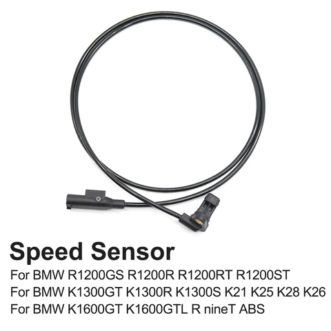 Датчик скорости колеса ABS для мотоциклов BMW R1200GS R1200R R1200RT R1200ST R900RT K1200 K1300 GT R S K1600GT K1600GTL R NineT