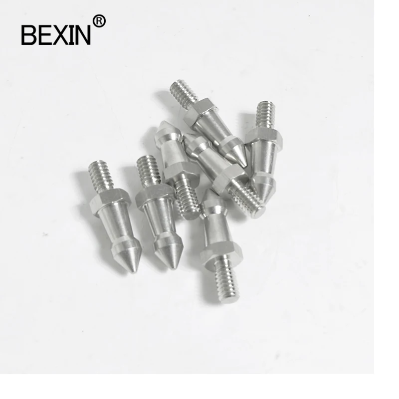 3/8" M8 1/4" Inch Thread Replacement Stainless Steel Monopod Tripod Foot Spike For Bogen Manfrotto Gitzo Benro RRS Tripod Stand