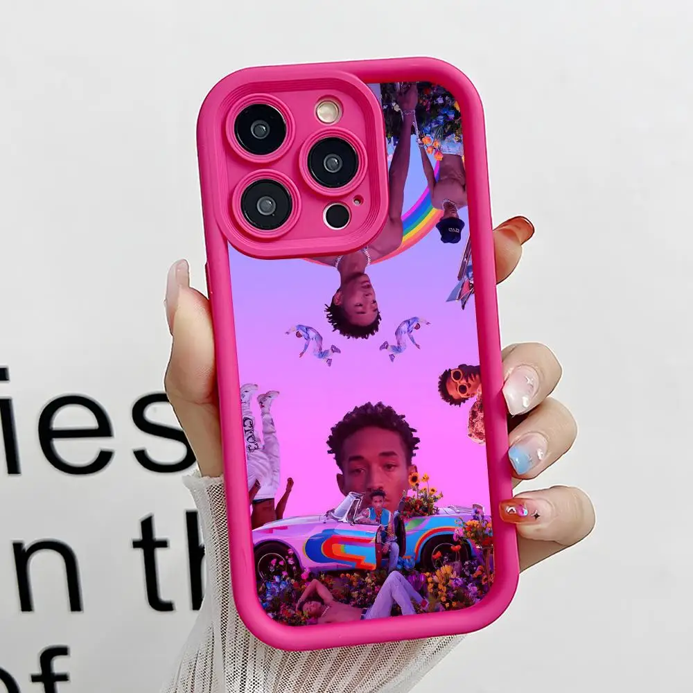

Jaden Smith Thicken TPU Mobile Phone Case for iPhone 17 16 15 14 13 12 11 Air Pro Max Plus Colorful Cover