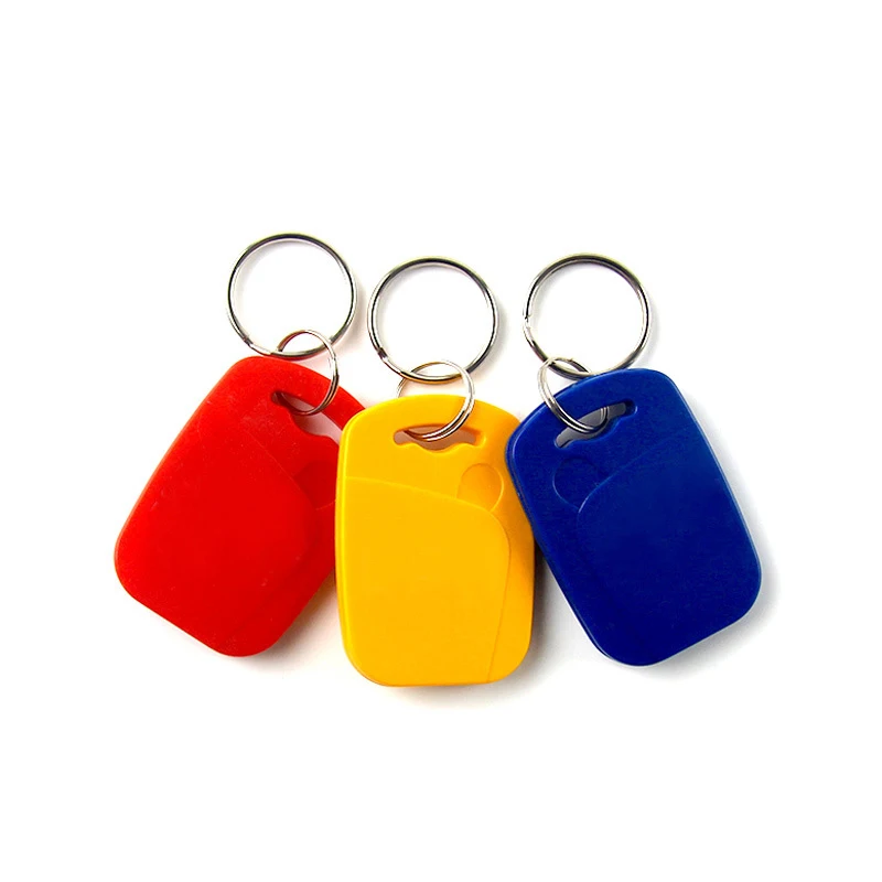 1/5PCS Dual Chip Frequency RFID 125KHZ T5577 EM4305+13.56MHZ Changeable Writable IC+ID UID Rewritable Composite Key Tags Keyfob