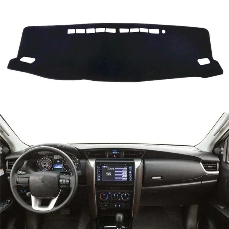 For Toyota SW4 Fortuner AN150 AN160 2015-2020 2021 2022 2023 Car Dashboard Cover Mat Pad Instrument Sunshield Carpet Accessories