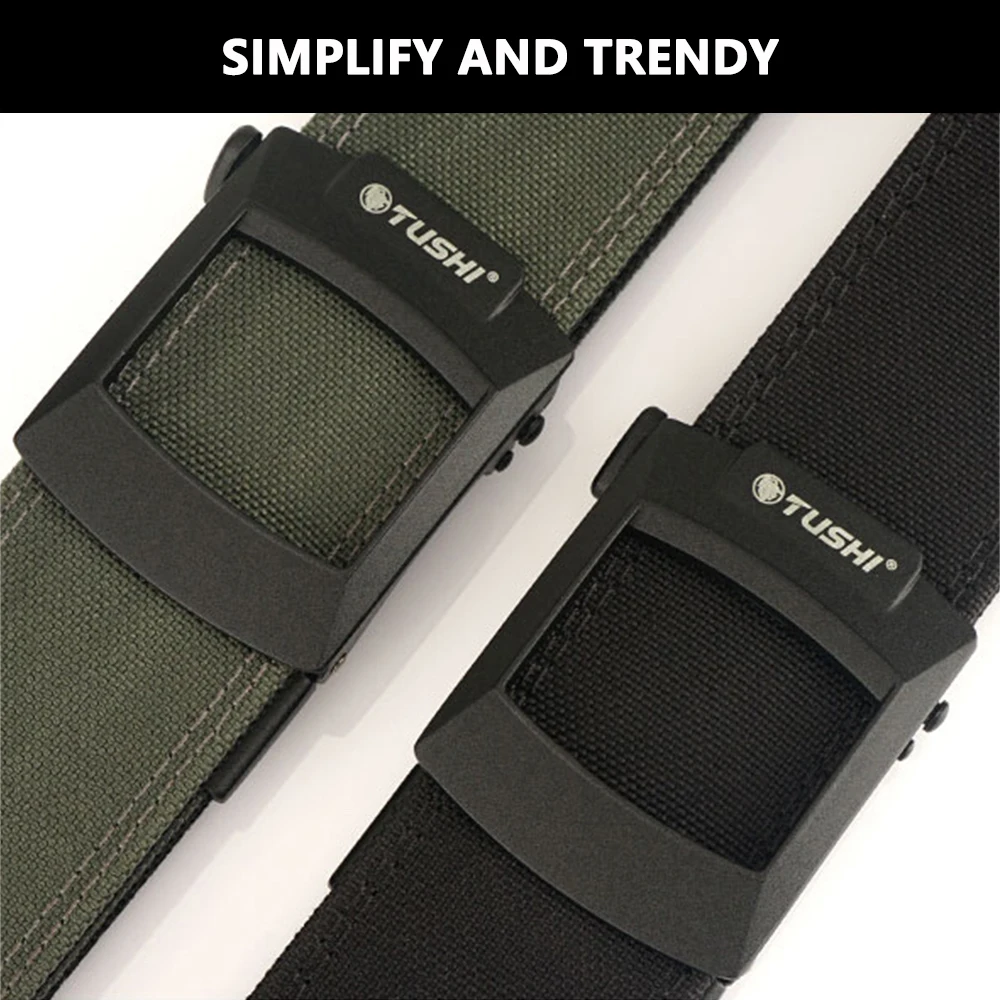 TUSHI 4,3 CM Taktische Gürtel Für Männer Legierung Quick Release Schnalle Harte Nylon Gürtel Männlichen Outdoor Militär Gürtel Zubehör Multi-größe – Detail 4