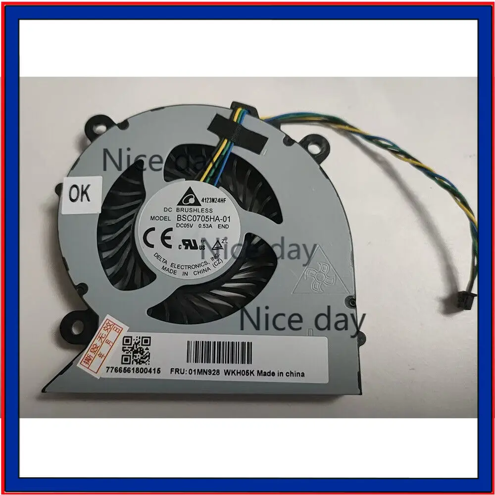 For Lenovo 520C-24IKB S5430 All-in-One Computer PC Cooler Fan 01MN928