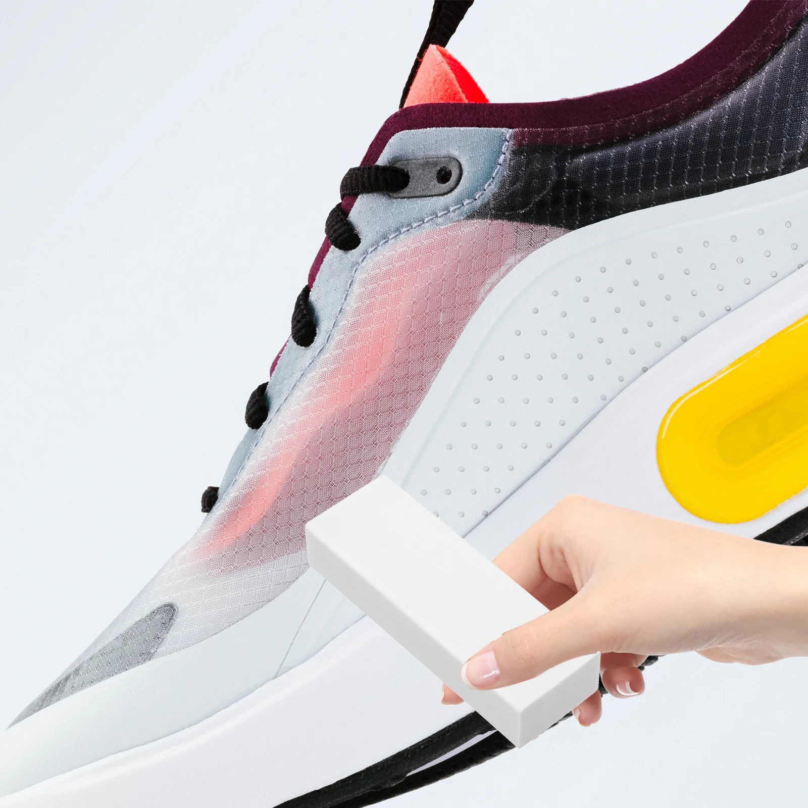 

2Pcs Erasers Practical Durable Shoe Care Cleaning Erasers Portable Suede Shoes Cleaner Sneaker Eraser