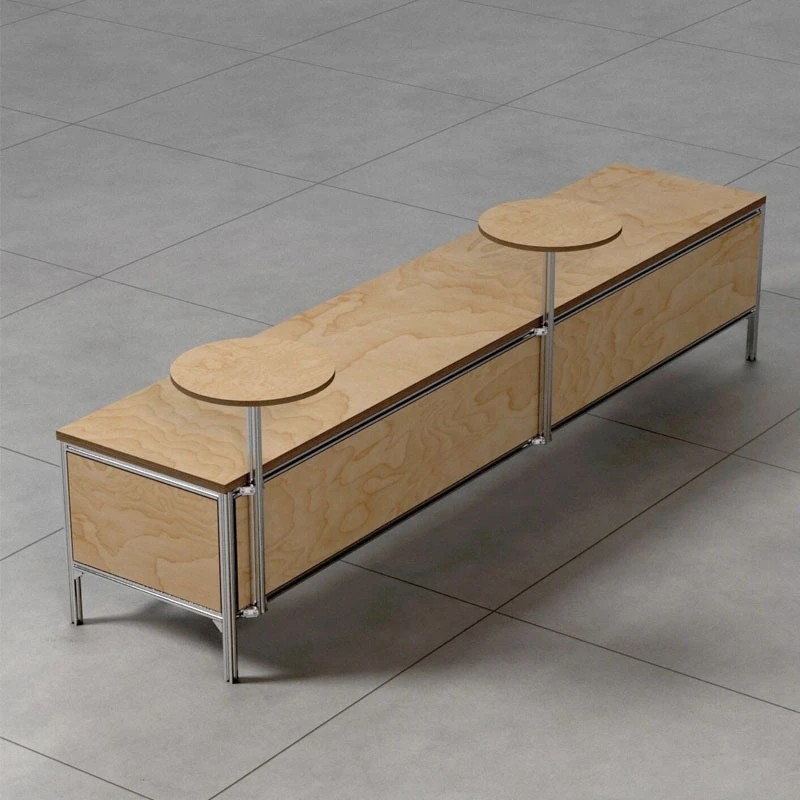 Cafe restaurant table and chair combination, baking dessert shop table