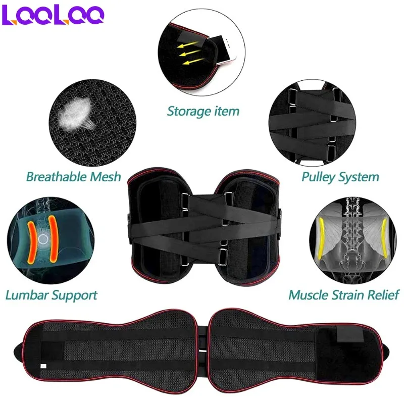 1Pcs Adjustable Waist Straps for Sciatica,Lower Back Brace Pain Relief,Lumbar Support Belt for Women and Men,Waist Support