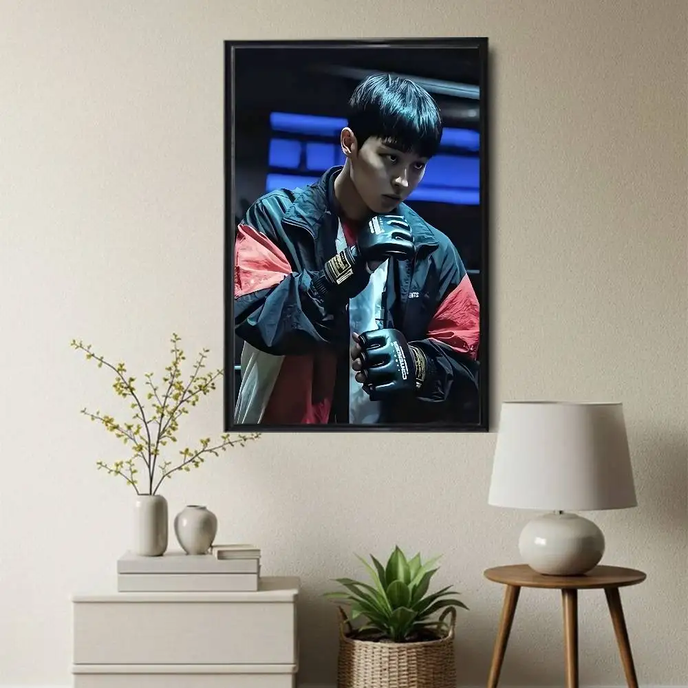 cool Ahn Soo-ho Choi Hyun Wook Weak Hero High Quality Dorm Living Room Aesthetic Wall Decoration Painting Poster Stickers Gift