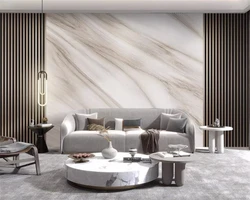 beibehang Customized modern striped Nordic minimalist high-end living room TV background decoration restaurant wallpaper