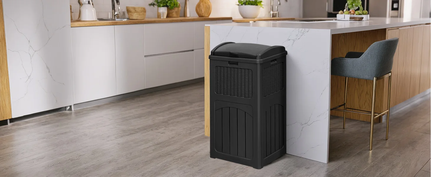 33 Gallon trash can