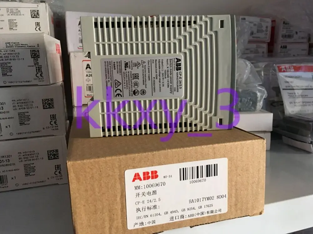 1 PCS NEW IN BOX ABB switching power supply CP-E 24/2.5 output 24VDC/2.5A