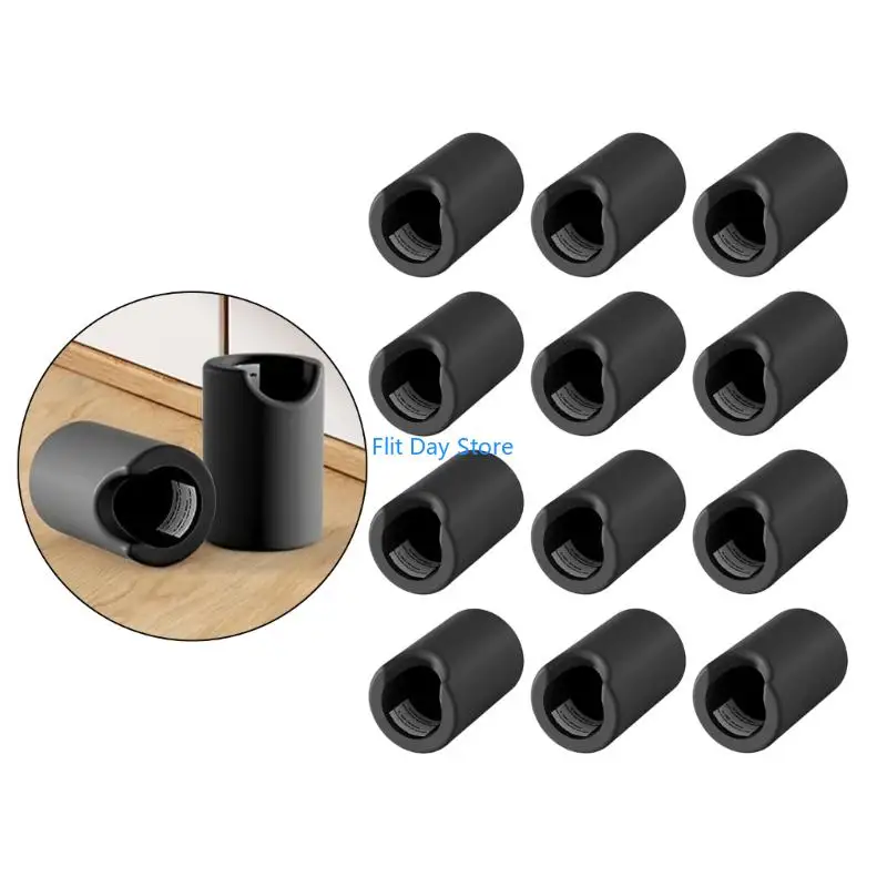 F92C 12Pcs Soft Silicone Edges Protectors Multipurpose Rubebr Bumper Pads Set Quick Fixing for Baby Proofing & Home Safety