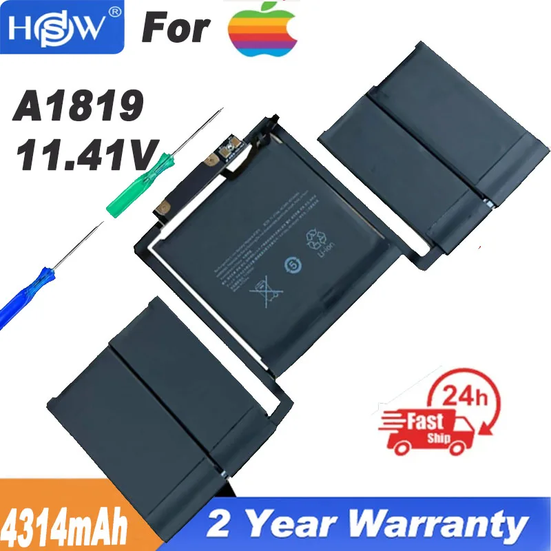 

A1819 Battery for Apple MacBook Pro 13'' Touch Bar A1706 Late 2016 Mid 2017 EMC 3071 EMC 3163 MLH12LL battery