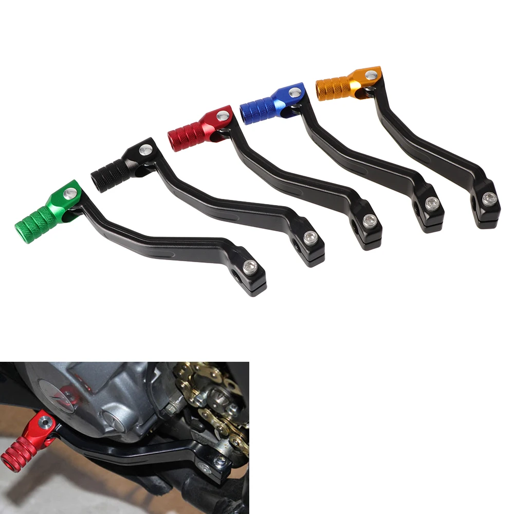 

Motorcycle Modified Aluminum Transmission Gear Controller Rocker Motorcycle Rear Gear Shifter Pedal Rod for Kawasaki KLX230
