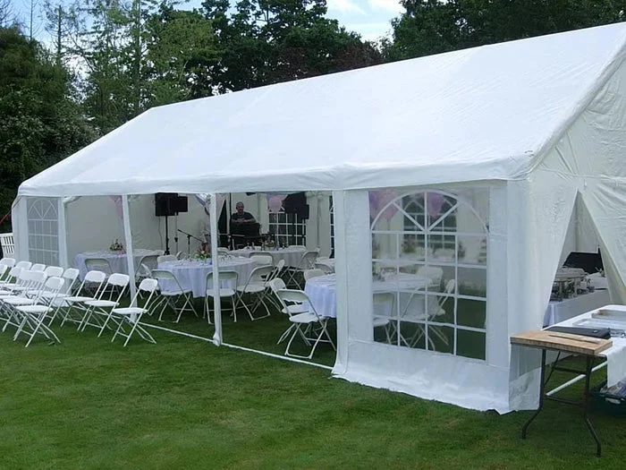 Customizable 5x10m Wedding Marquee Tent for 80 People(with Ground Bar)