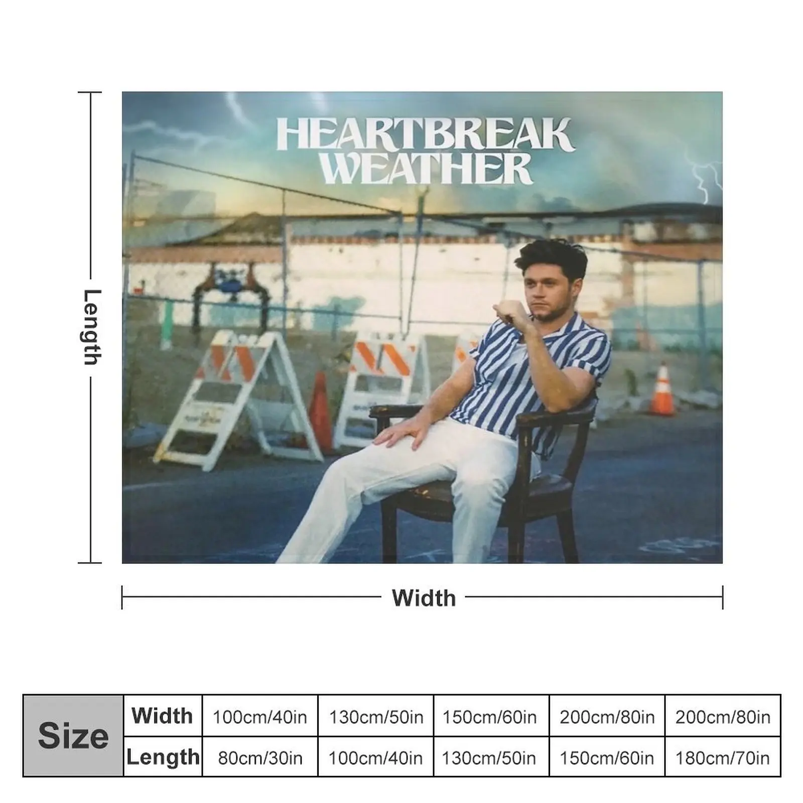 naal Niall heartbreak North American Tour 2021 Throw Blanket Decorative Beds Weighted Camping Blankets