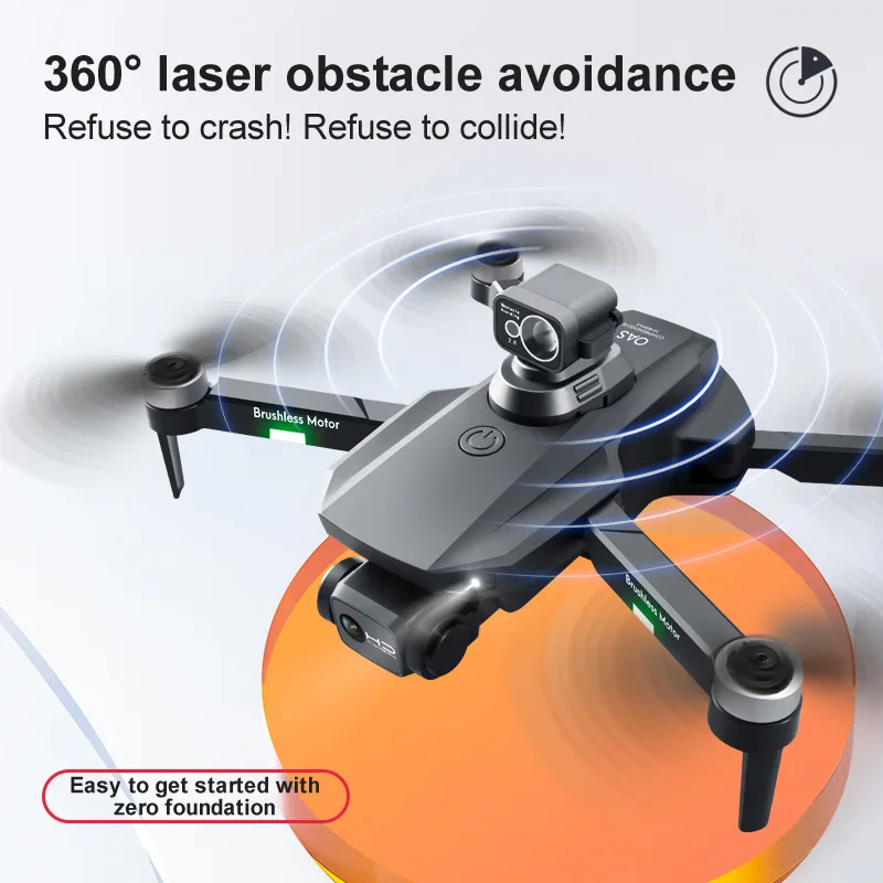 Novo rg101 max uav drone gps profissional de longo alcance para evitar obstáculos com câmera 4k dupla hd fpv fotografia aérea brinquedo presente