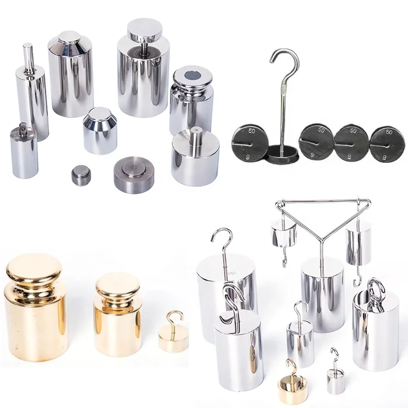 E1 E2 F1 F2 M1 Class 1mg-500g 2kg 20kg lab balance scale standard set stainless steel test calibration weights