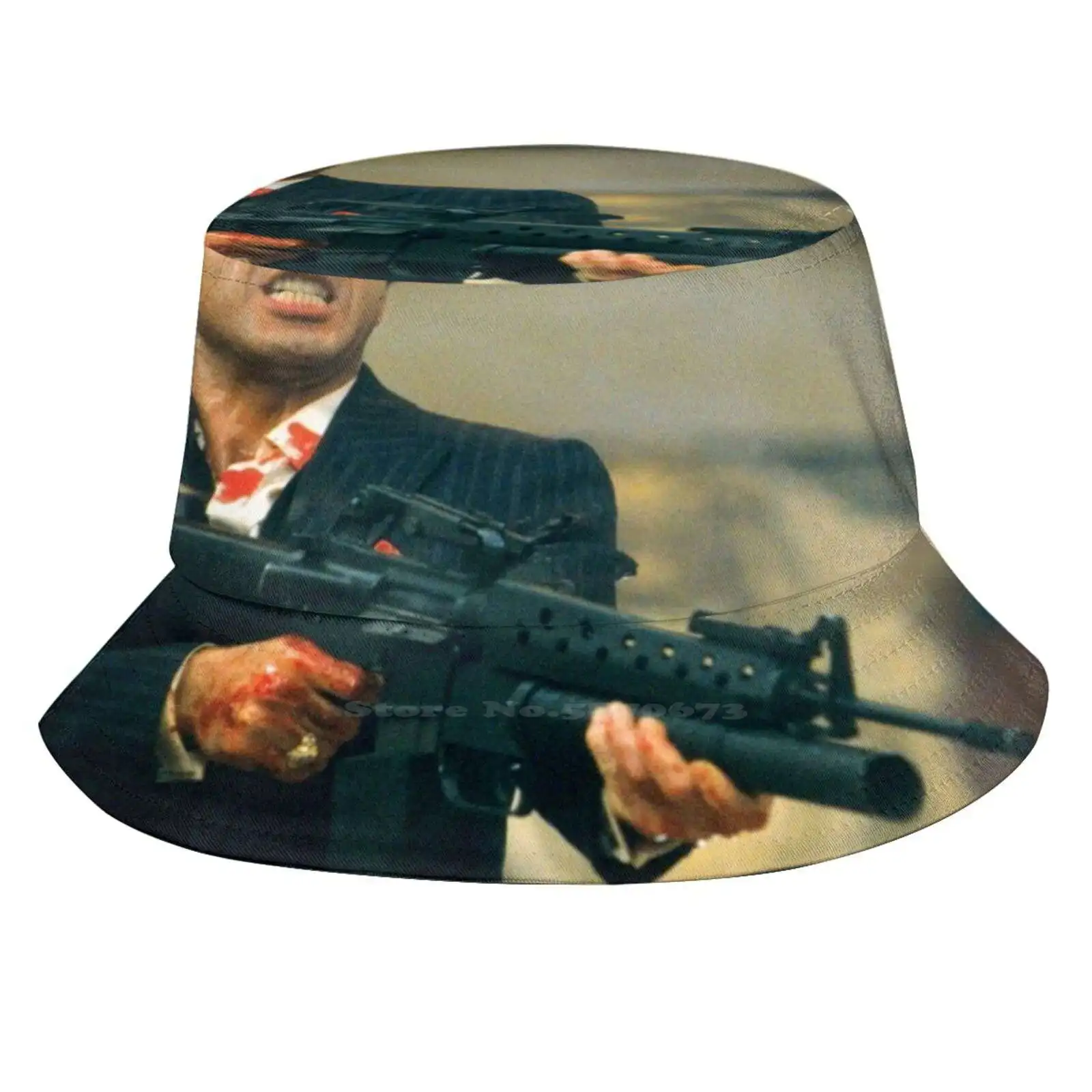 Scarface Women Men Fisherman Hats Bucket Caps Scarface Tony Montana Al Pacino