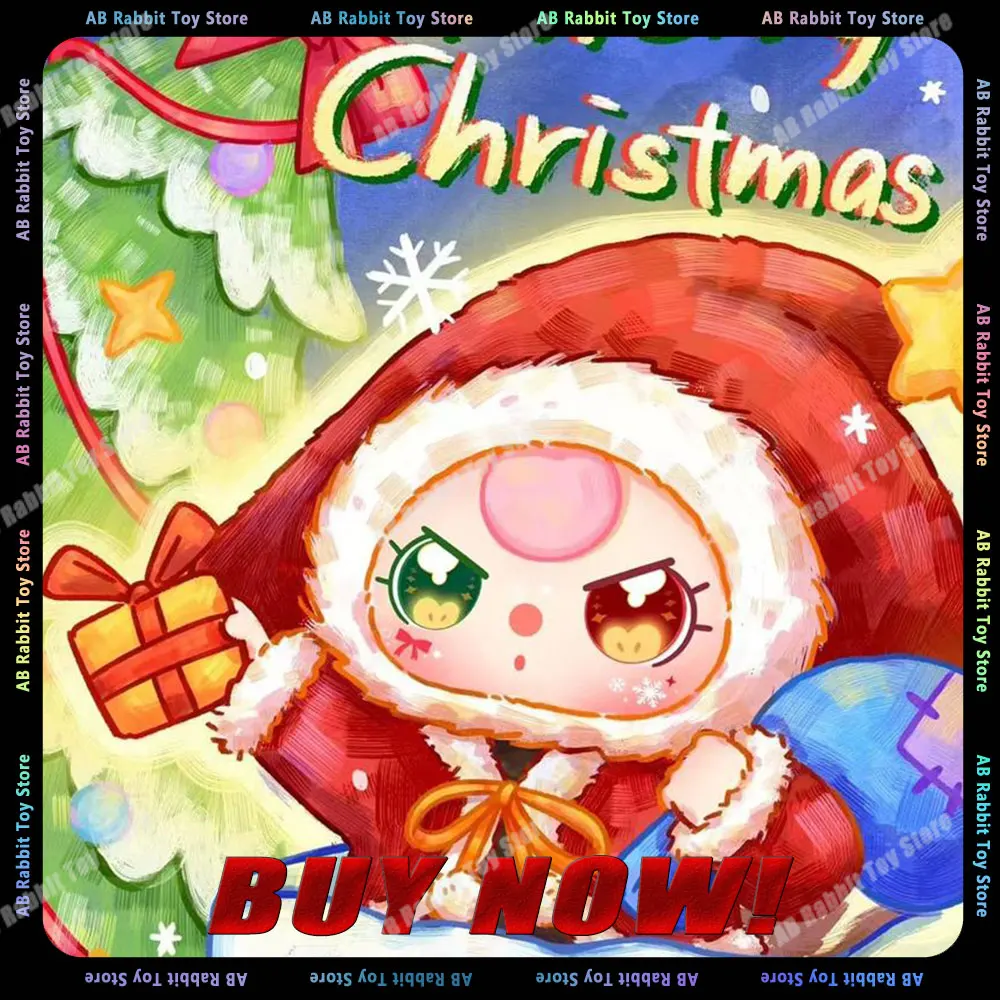 Christmas Limited Style Plush Doll Blind Box Baby Three Years Old 400% Kawaii Doll Character Big Baby Collection Xmas Plush Gift