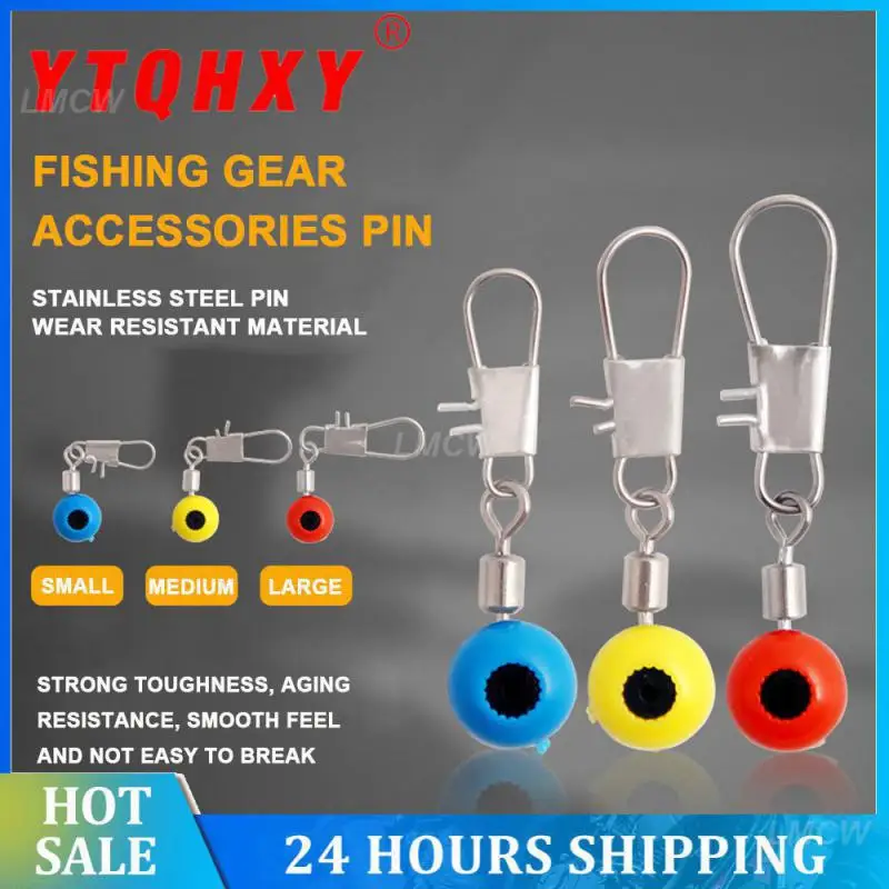 Fishing Supplies Durable Three Colors Premium Fishing Supplies For Professionals Rolling Swivel Fishing Equipment Bestselling