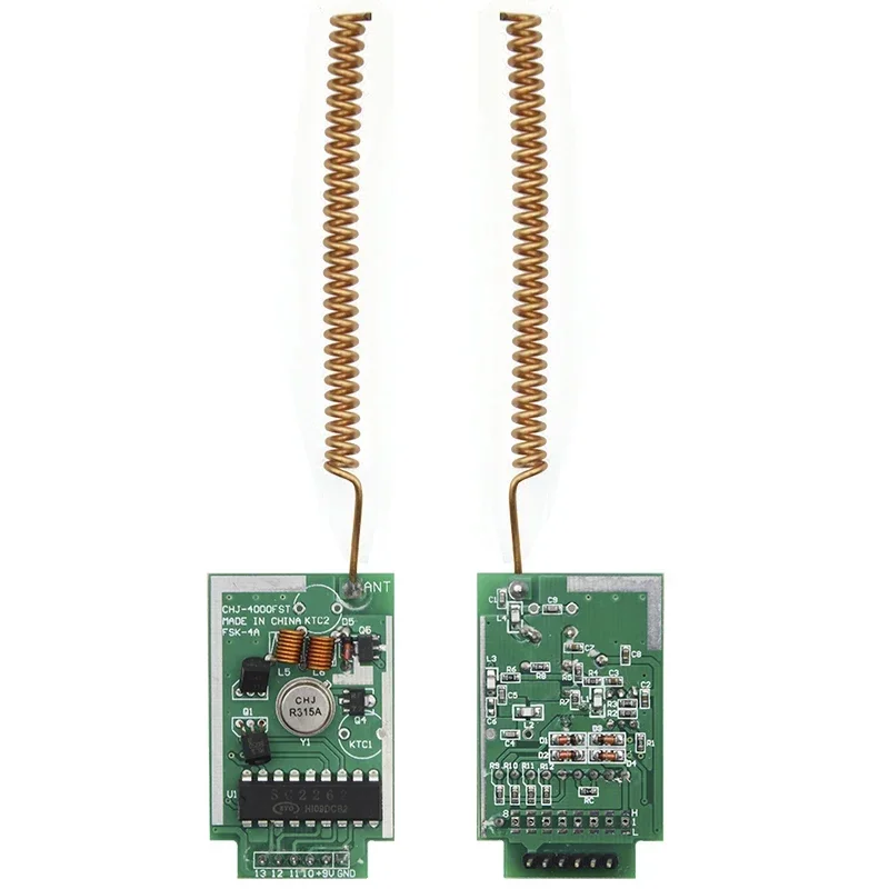 Kit modulo trasmettitore telecomando RF Wireless di grande potenza 4km 433Mhz distanza 4000 metri per modulo Arduino ARM