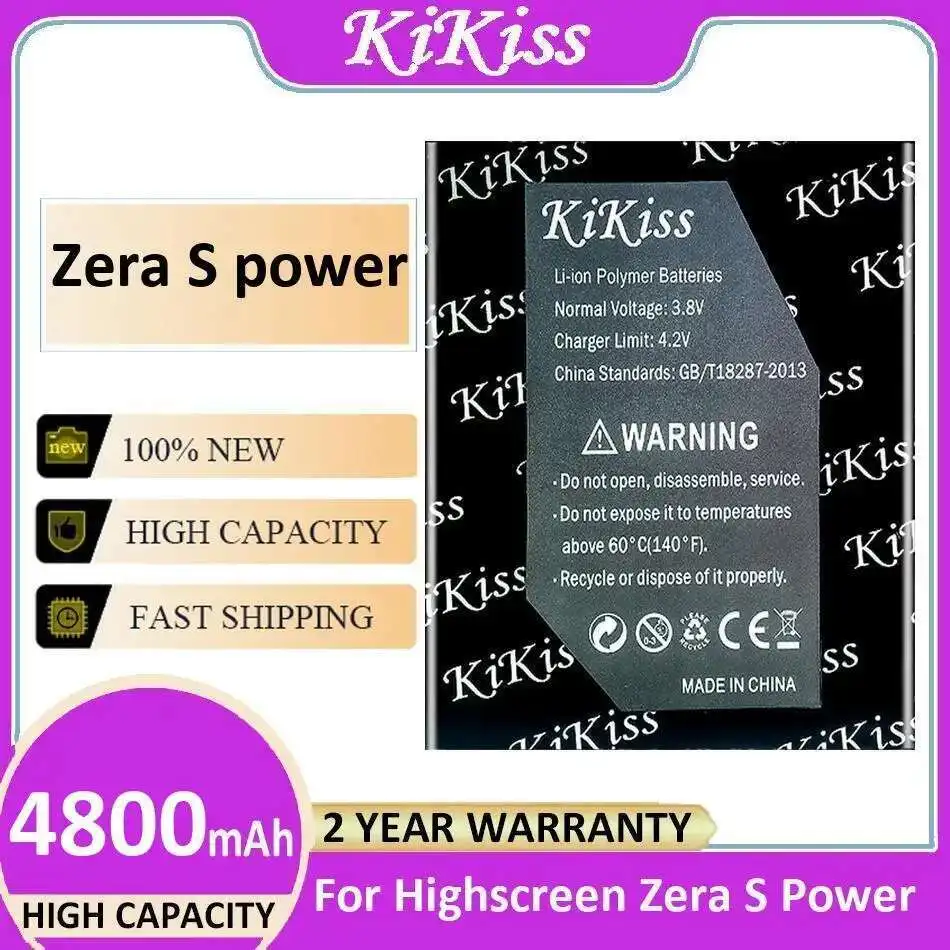 

Mobile Phone Battery High Performance For Highscreen Zera S Power 4800Mah