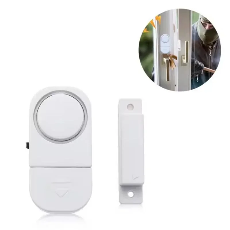 Door Window Burglar Alarm Sensor Wireless Magnetic Control Alarm Home Anti-theft Security Alarm System Door Open Detectors