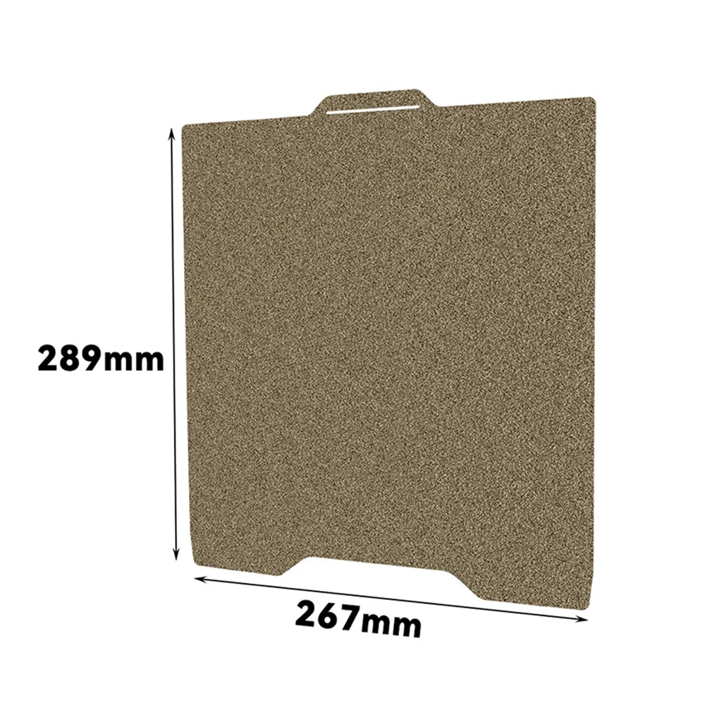 Replacement Steel Plate Double-sided PEI Powder-Coated Gold-Finish Steel Sheet for CREALITY SPARKX I7 3D Printer Accessories