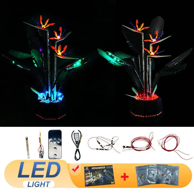 LED Light Kit For LEGO Bird of Paradise Collectible Model 10289 DIY Toys Gift (Not Include Building Blocks Bricks Kit Set Model) view 3