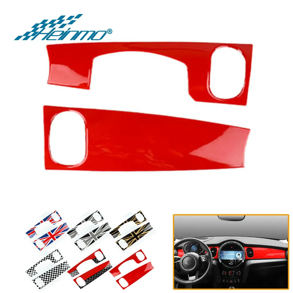 

For Mini Cooper F55 F56 F57 2022 LCI Left Hand Drive Car Dashboard Decal Cover Sticker Accessories Dash Board Trim Panel Frame