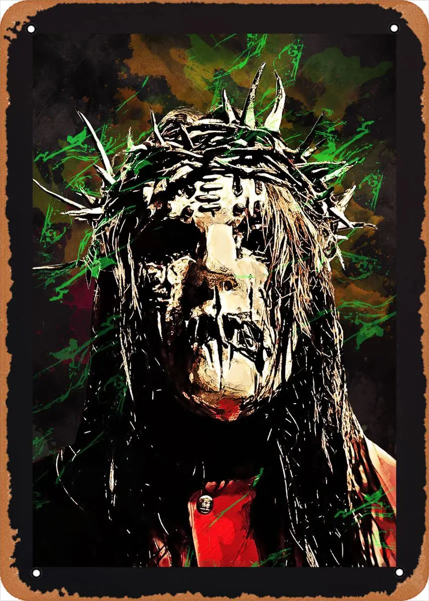 Artist1 JOEY JORDISON Metal Tin Sign Poster Vintage Art Wall Decor 12 x 8 inch