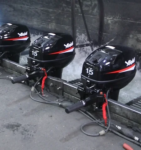 

Marine Outboards 15HP 11KW AIQIDI T15 2-Stroke Aluminum Alloy Customized New Outboard Engines