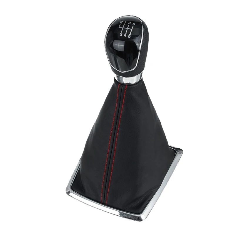 6 Speed Manual Car Gear Shift Knob Shifter Lever Gaiter Dust Boot Cover for Focus MK2 2005-2012