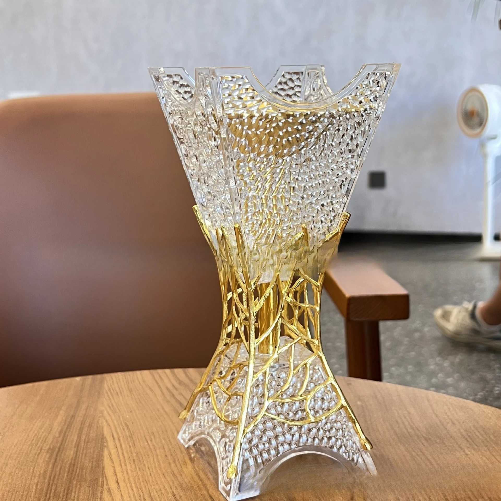 Saudi Arabia Incense Burner Charcoal Burner Incese Burner Bakhor Gold Lightweight Acrylic