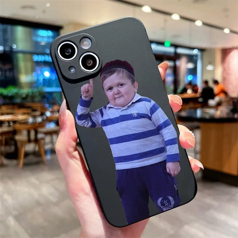 Funda de teléfono de Babaite Hasbulla para iPhone, carcasa suave de silicona a prueba de golpes, para 16, 15, 14, 13, 12, 11 Pro Max, Mini, 8, 7 Plus