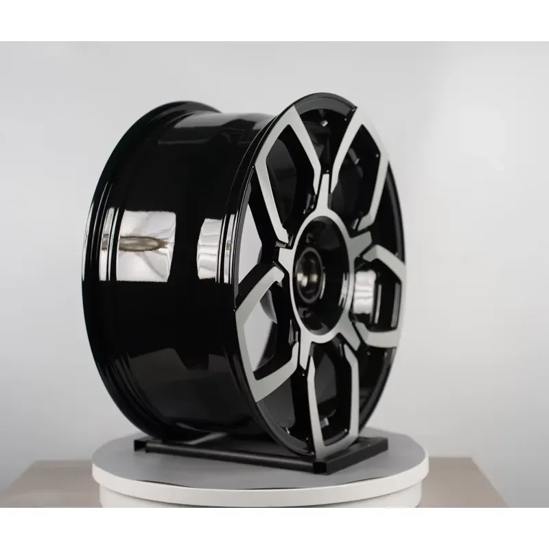 J QRS Custom Lightweight Monoblock Deep Dish Aluminium Alloy Forged Dual Color 17x9 Inch 5x139.7 Car Rims for Offroad