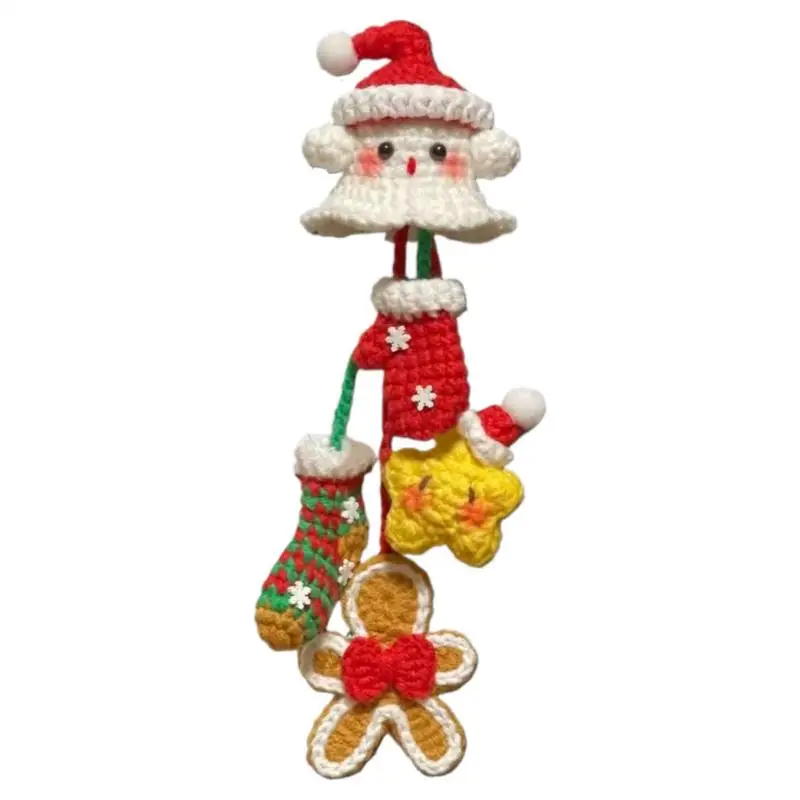 

Crochet Christmas Ornament Kit Decorative Christmas Pendant Decorative Christmas Ornaments Bag Christmas Pendants For Holiday
