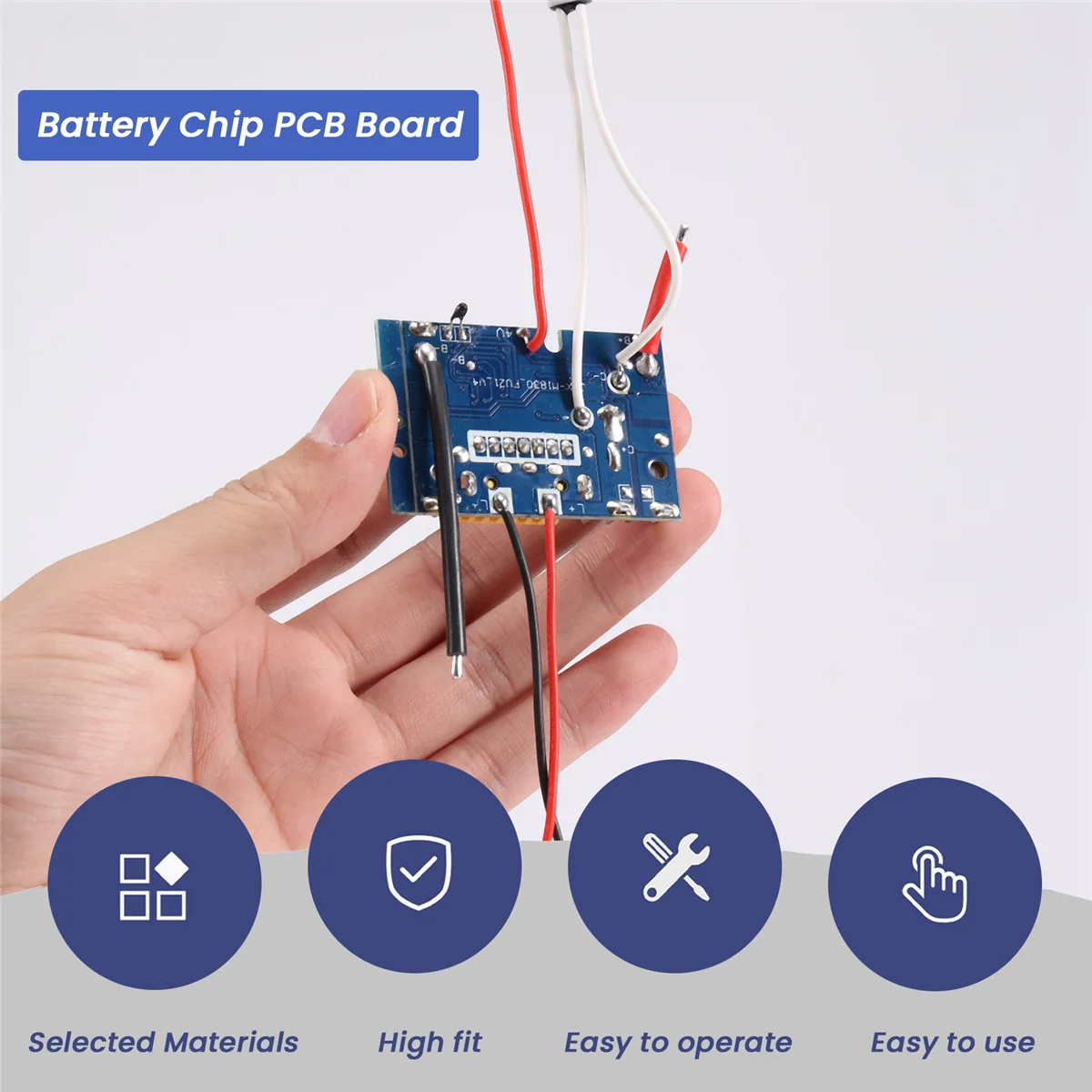 

RISEN 5Pcs Li-Ion Battery PCB Charging Protection Circuit Board for Makita 18V 1.5Ah 3Ah 6Ah 9Ah BL1415 BL1430 BL1460 BL1490