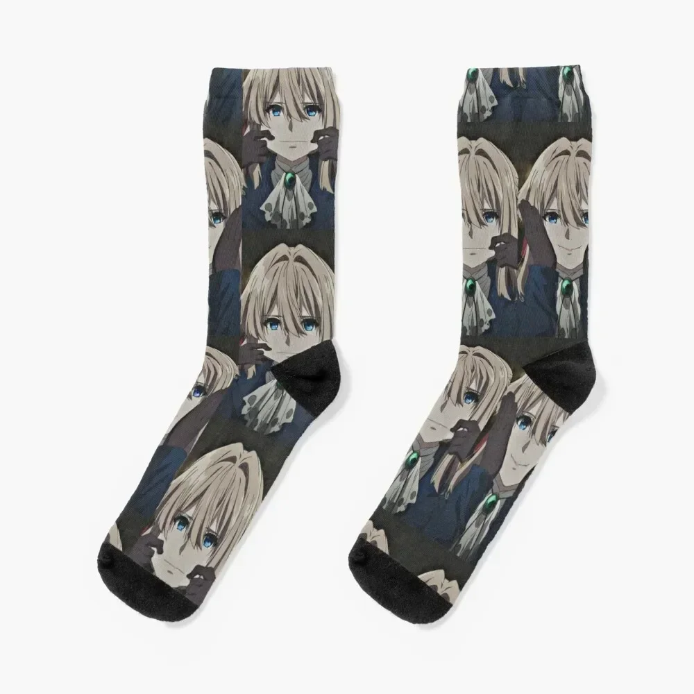 

Violet Evergarden Socks football heated Climbing Socks Female Men's