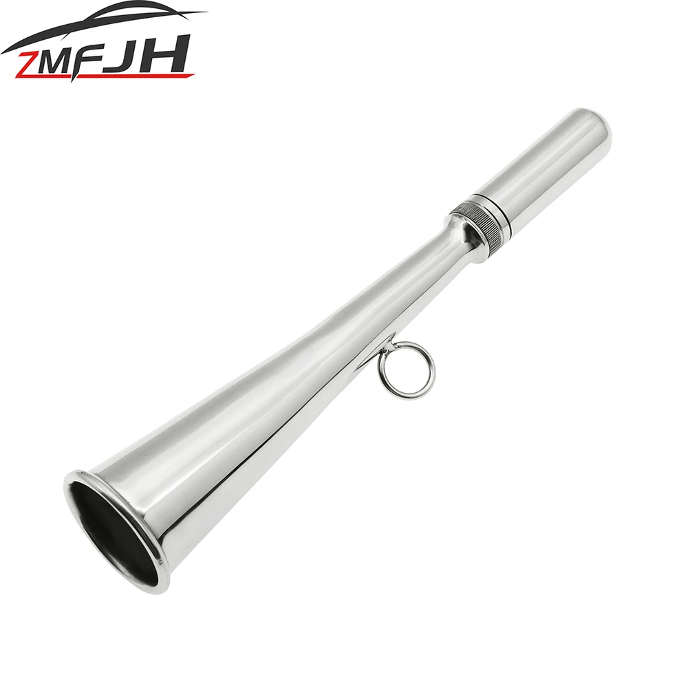 Fog Horn Stainless Steel Mouthpiece Handheld Foghorn For Boat Use As An Emergency For Sea Or Backup Horn For Small Yachts