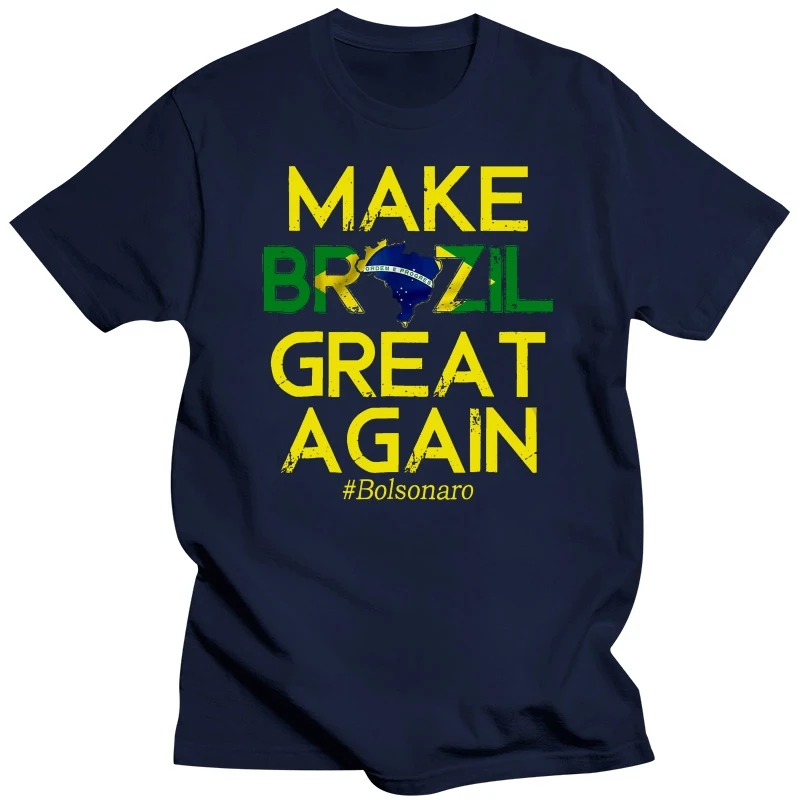 Men t shirt Make Brazil Great Again Bolsonaro Women t-shirt