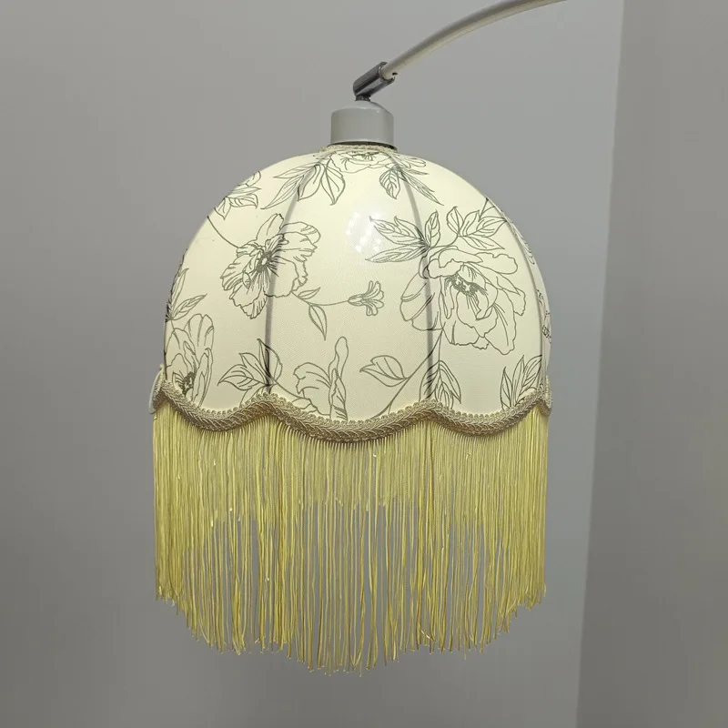 Vintage Fabric lampshades Modern Linen Lamp Cover Dining Room Living Room Study Table Lamp Cover Floor Light Covers Home Decor
