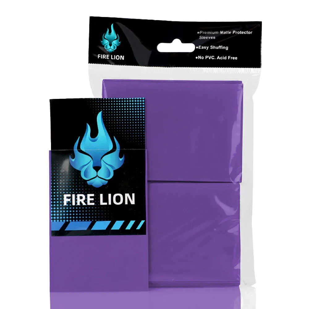 62x89mm 100 Teile/satz Solide Matte Trading Card Sleeves Top Loading Japanische Größe Kartenschutz für YGO