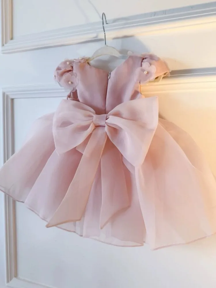 Neues Kinder-Partykleid, Gastgeberin, Klavier-Aufführung, Geburtstag, Hochzeit, Mädchen-Partykleider A5030, Vestidos, Blumenmädchenkleider – Detail 5