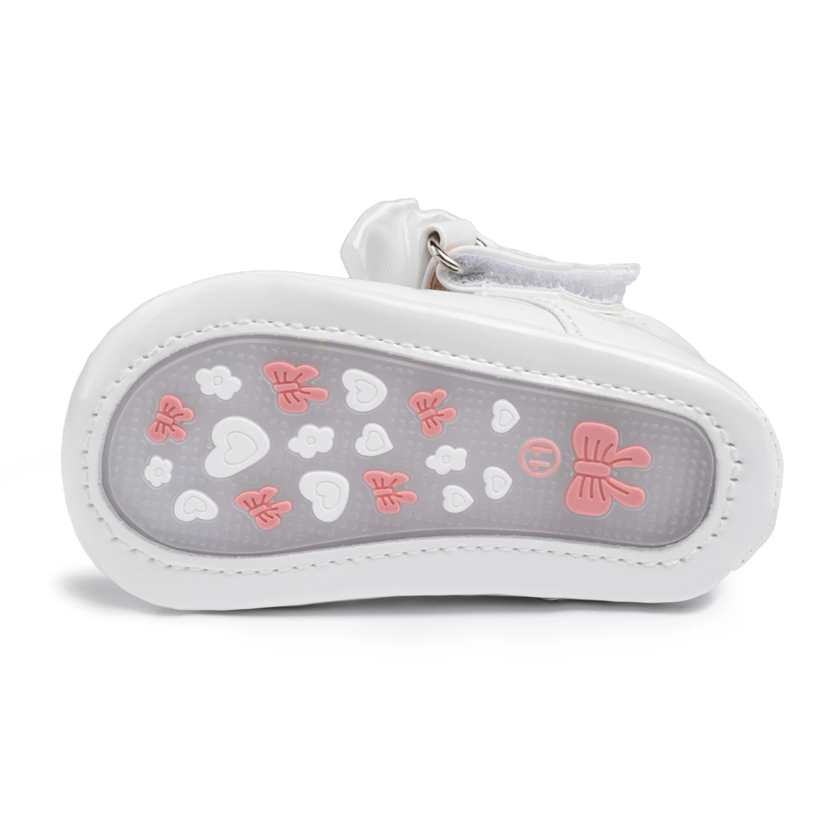 KIDSUN Baby Girls Shoes Classic Bowknot Toddler PU Dress Shoes Rubber Sole Anti-slip Newborn First Walkers Crib Shoes Moccasins