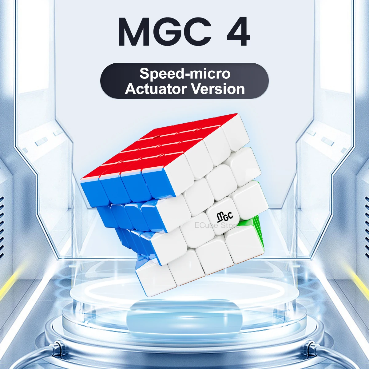 

NEW!!! [ECube] YJ MGC 4 Speed-micro Actuator Version 4x4 M Magnetic Newest Magic Cube Stickerless Professional Toys MGC4 Puzzle