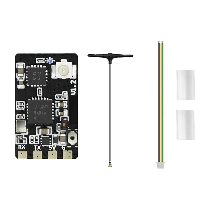 SEQURE ELRS 2,4 Ghz receptor de antena única RX Dron de carreras con visión en primera persona ala fija tamaño pequeño larga distancia alta velocidad de actualización baja