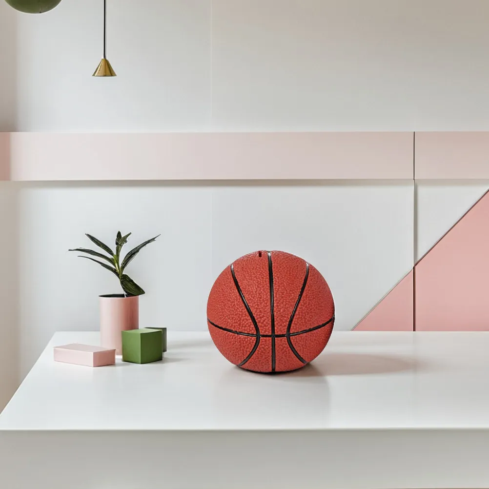 

Набор из 2-х копилок для детей: футбольная и баскетбольная, из ударопрочного винила, для малышей и любителей спорта, милые декоративные.